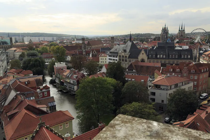 Architektur und Stadtbild in Erfurt